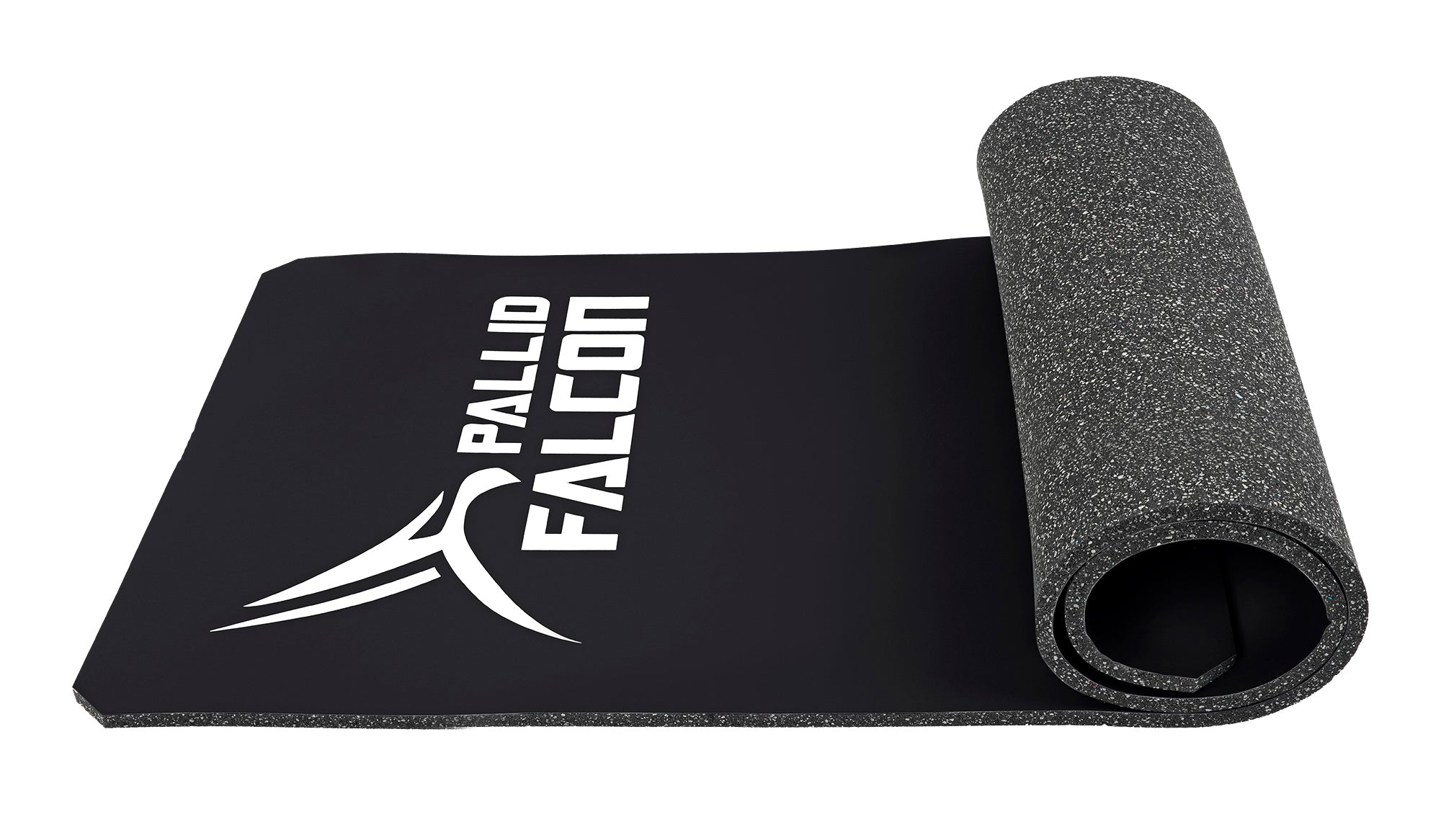 Interaktive Anzeige einer Pallid Falcon Trainingsmatte, die die Features vorstellt.