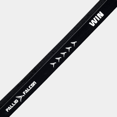 fitnessband resistance band widerstandsband textil schwarz pallid falcon