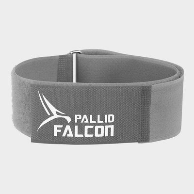 graues klettband und mattenhalteband für pallid falcon gymnastikmatte und fitnessmatte