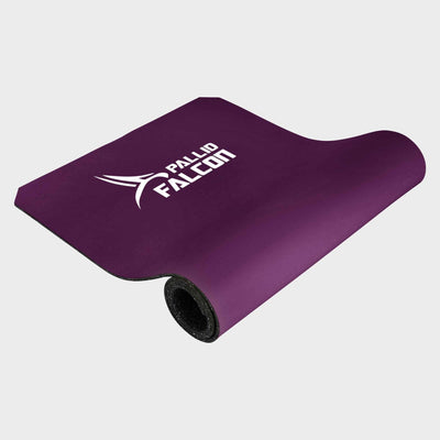 lila schadstofffreie trainingsmatte falcon one von pallid falcon fuer bodyweight training und calisthenics
