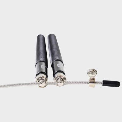 profi speed rope springseil mit kugellager in schwarz von pallid falcon