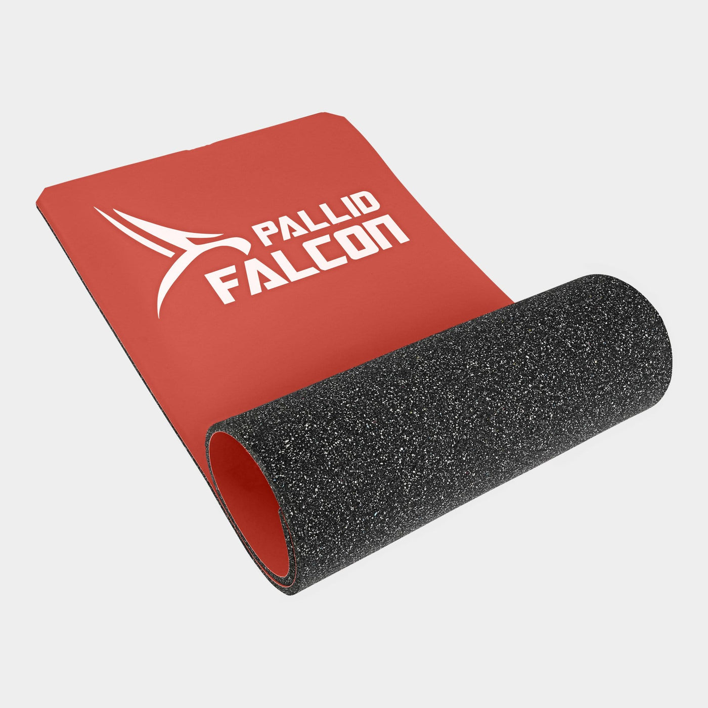 rote rutschfeste gymnastikmatte impact advanced workout system von pallid falcon für seilspringen und bodyweight training