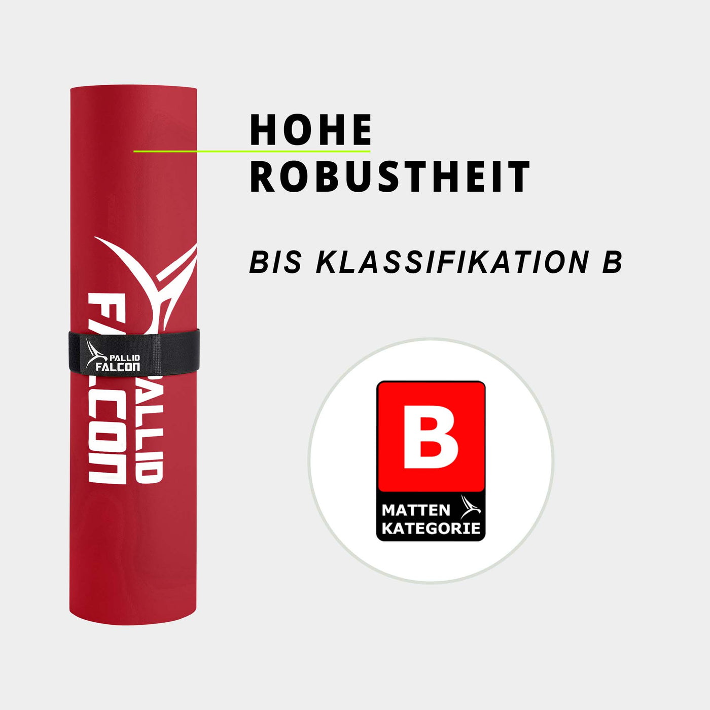 rote schadstofffreie gymnastikmatte falcon one von pallid falcon fuer bodyweight training und calisthenics