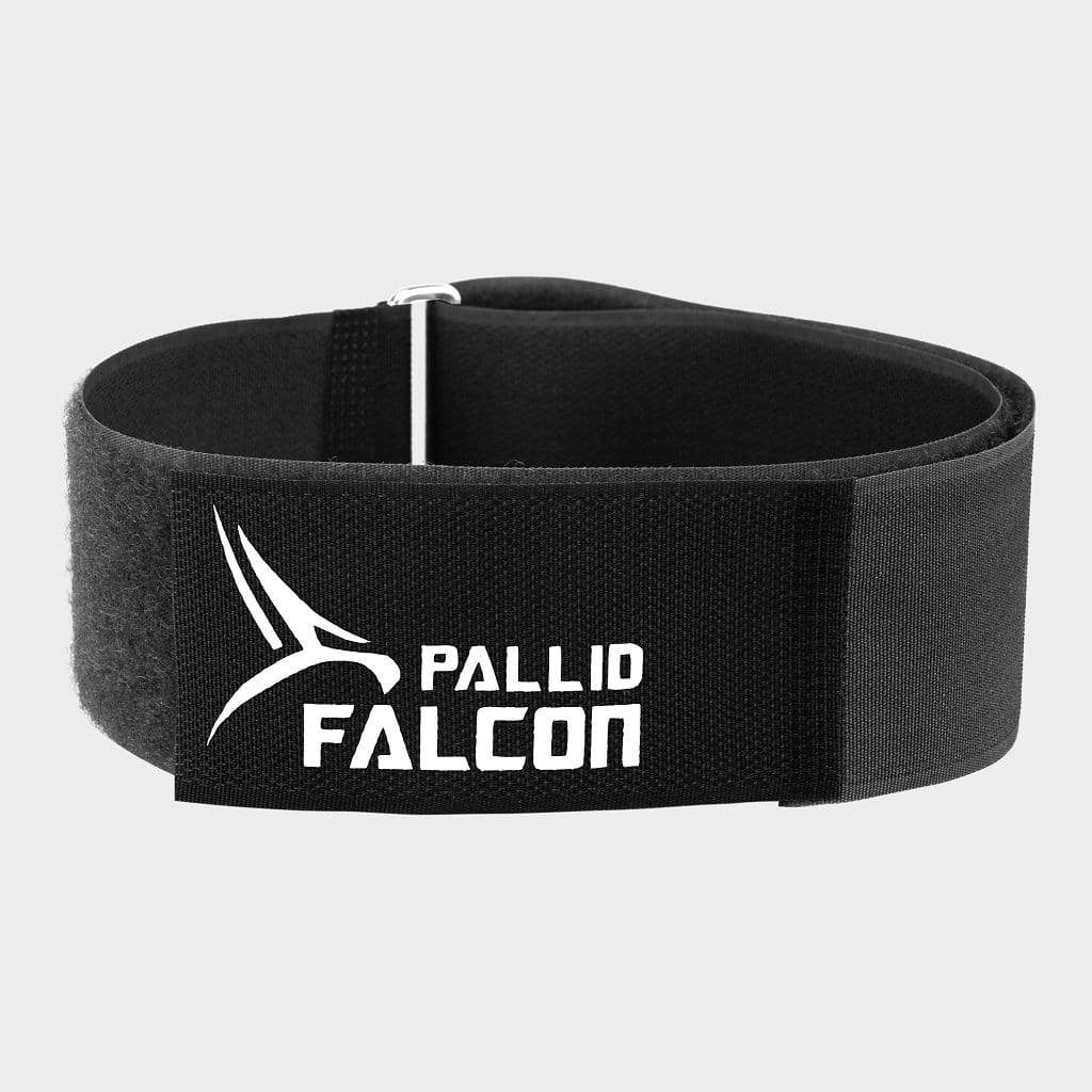 schwarzes klettband und mattenhalteband für pallid falcon gymnastikmatte und fitnessmatte