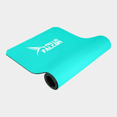 tuerkis schadstofffreie trainingsmatte falcon one von pallid falcon fuer bodyweight training und calisthenics